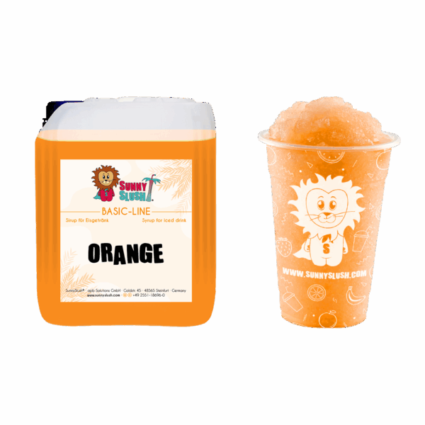 SunnySlush_Kanister+Becher_Orange