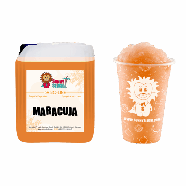 SunnySlush_Kanister+Becher_Maracuja