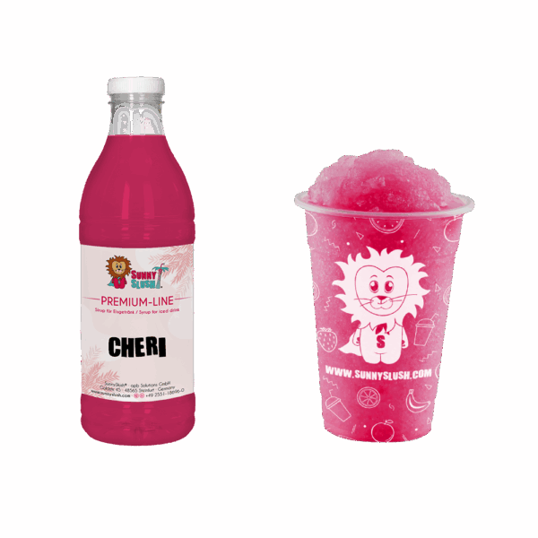 SunnySlush_Flasche+Becher_Cheri
