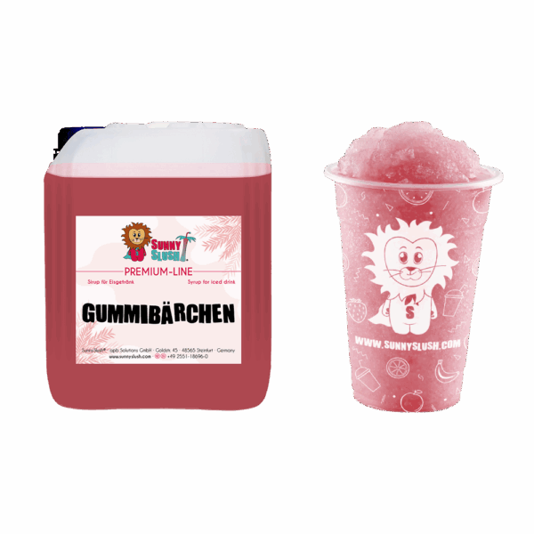 SunnySlush_Kanister+Becher_Gummibärchen