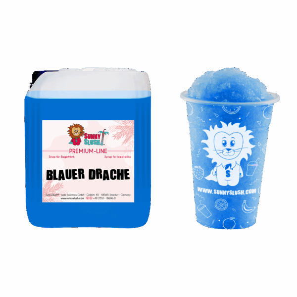SunnySlush_Kanister+Becher_Blauer_Drache
