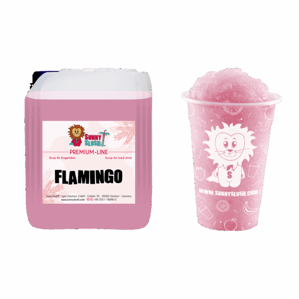 SunnySlush_Kanister+Becher_Flamingo