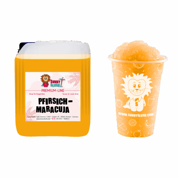 SunnySlush_Kanister+Becher_Pfirsich-Maracuja