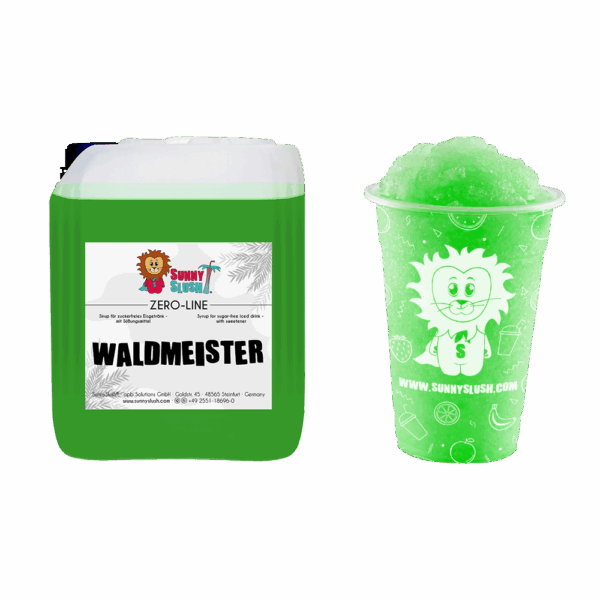 SunnySlush_Kanister+Becher_Waldmeister