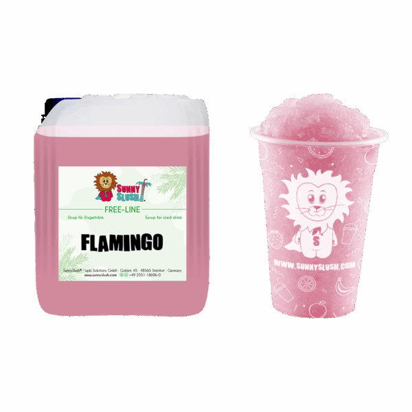 SunnySlush_Kanister+Becher_Flamingo