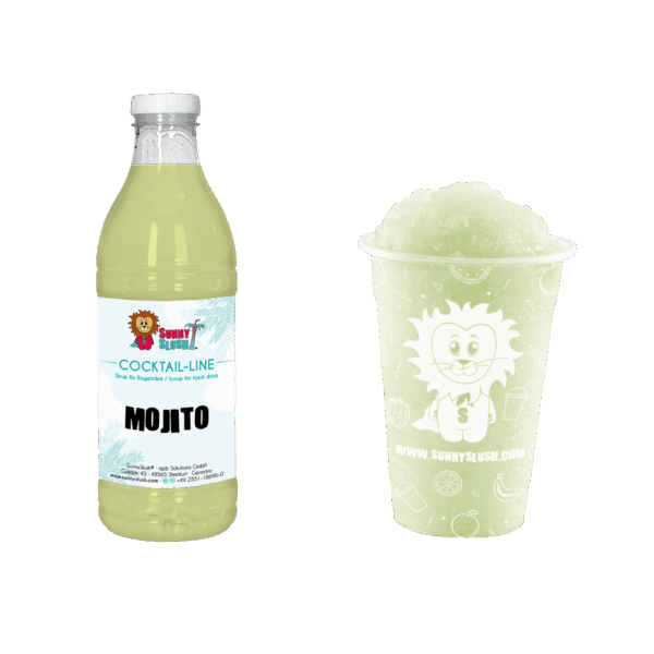 SunnySlush_Flasche+Becher_Mojito