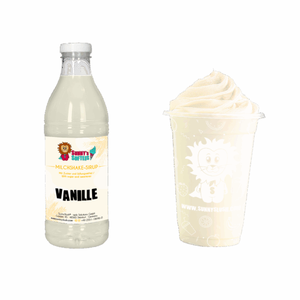 SunnySlush_Flasche+Becher_Vanille