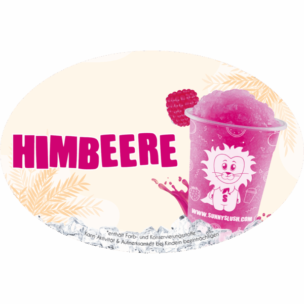 SunnySlush_Sortenaufkleber_Himbeere