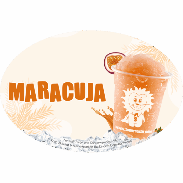 SunnySlush_Sortenaufkleber_Maracuja