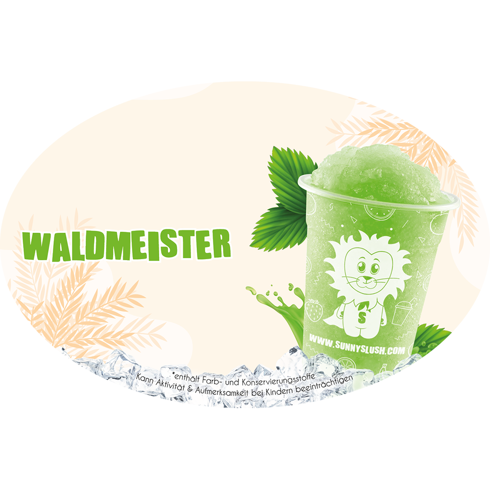 SunnySlush_Sortenaufkleber_Waldmeister