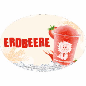 SunnySlush_Sortenaufkleber_Erdbeere